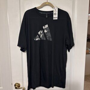 Adidas Black and Camo Aeroready 2xl NWT